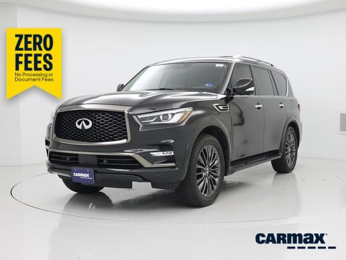 Black 2023 INFINITI QX80 Premium Select
