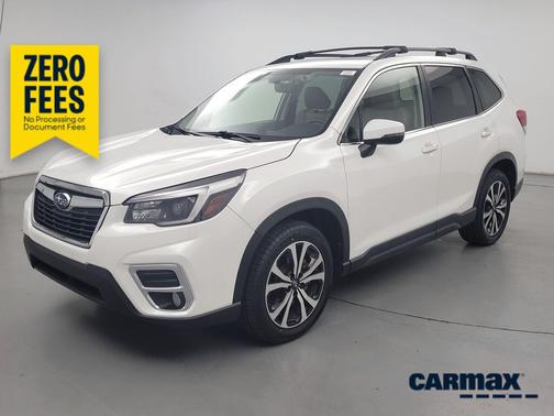 White 2021 Subaru Forester Limited