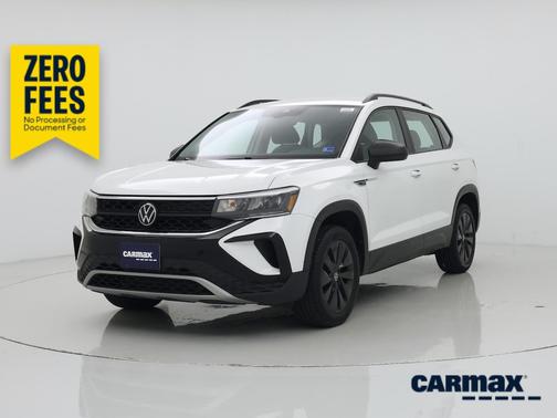 White 2024 Volkswagen Taos S