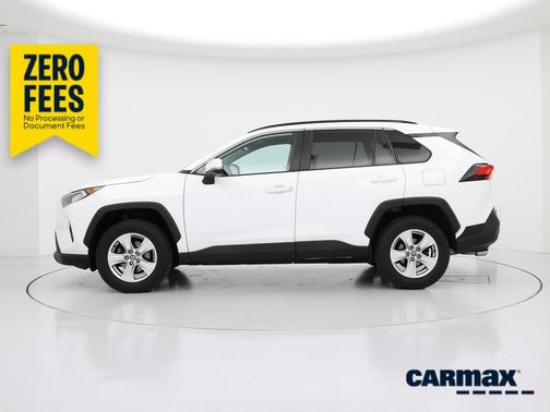 White 2021 Toyota RAV4 XLE