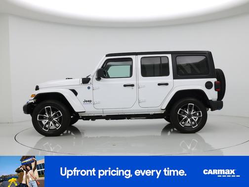 White 2024 Jeep Wrangler 4xe Sport S