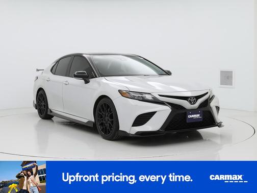 White 2021 Toyota Camry TRD