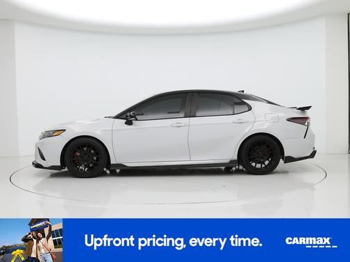 White 2021 Toyota Camry TRD