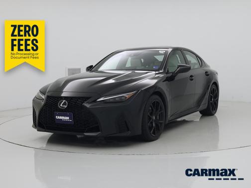 Black 2025 Lexus IS 500 F-Sport Performance