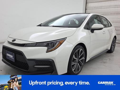 White 2021 Toyota Corolla SE