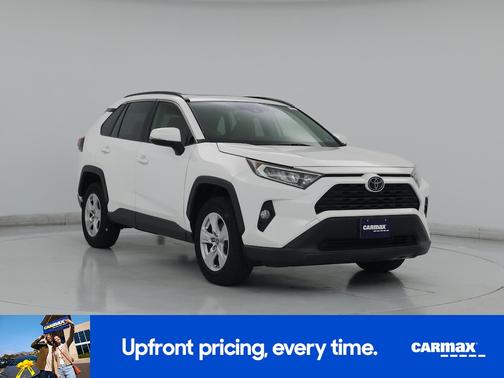 White 2019 Toyota RAV4 XLE