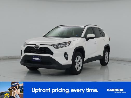 White 2019 Toyota RAV4 XLE