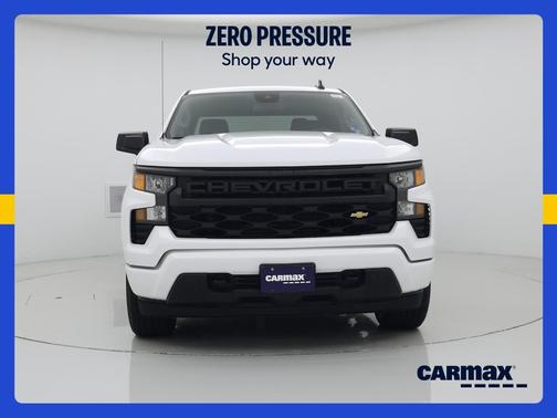 White 2023 Chevrolet Silverado 1500 Custom