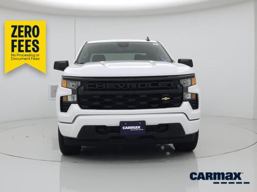 White 2023 Chevrolet Silverado 1500 Custom