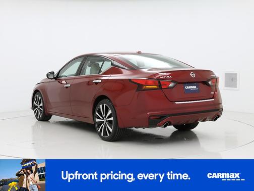 Red 2021 Nissan Altima Platinum