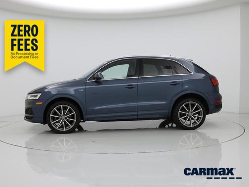 Blue 2018 Audi Q3 Premium Plus