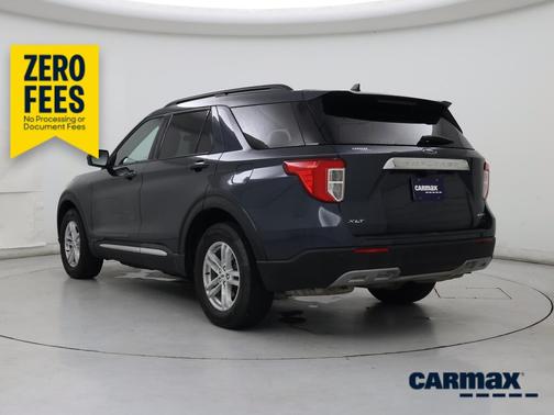 Blue 2022 Ford Explorer XLT