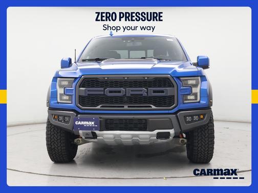 Blue 2020 Ford F-150 Raptor