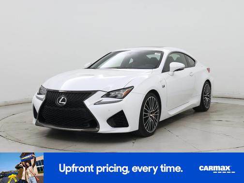 White 2016 Lexus RC F