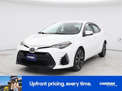White 2019 Toyota Corolla SE