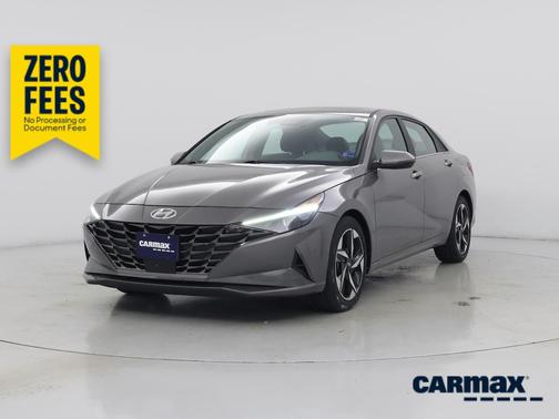 Gray 2021 Hyundai ELANTRA SEL