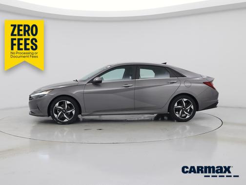 Gray 2021 Hyundai ELANTRA SEL