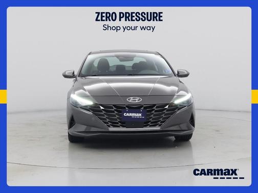 Gray 2021 Hyundai ELANTRA SEL