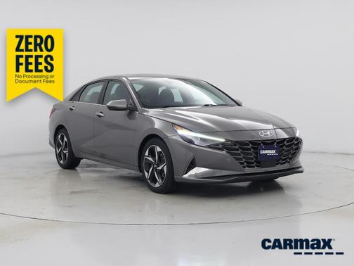 Gray 2021 Hyundai ELANTRA SEL
