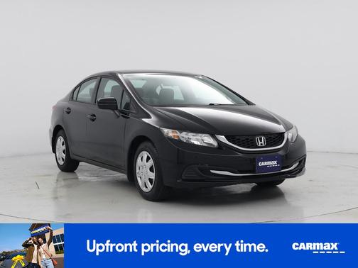 Black 2014 Honda Civic LX