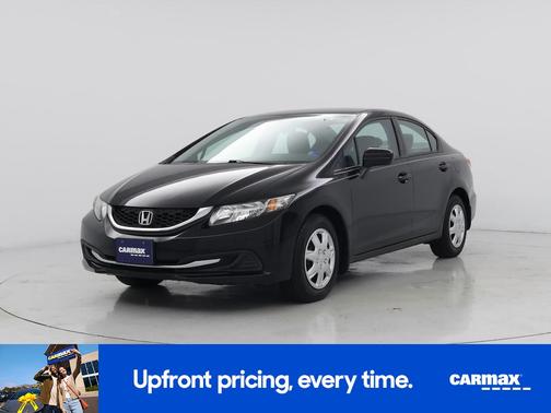 Black 2014 Honda Civic LX