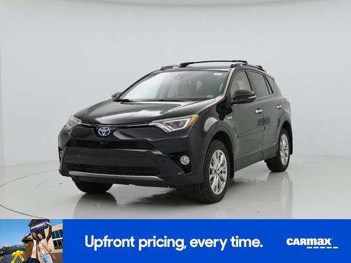 Black 2017 Toyota RAV4 Hybrid Limited