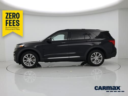 Black 2021 Ford Explorer Limited