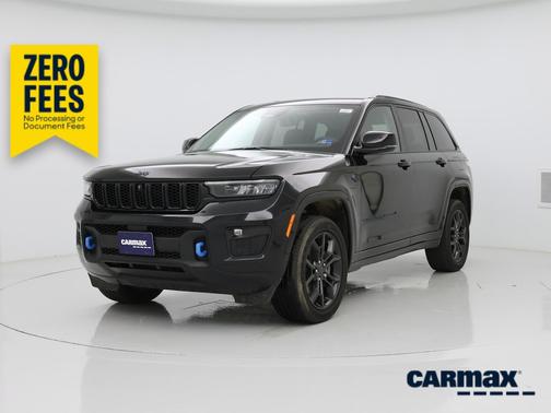 Black 2023 Jeep Grand Cherokee 4xe 30th Anniversary