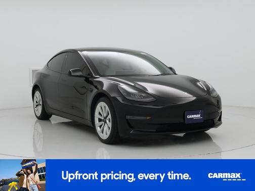 Black 2022 Tesla Model 3 Long Range