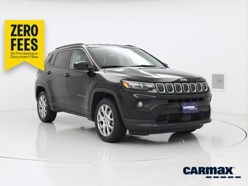 Black 2022 Jeep Compass Latitude Lux