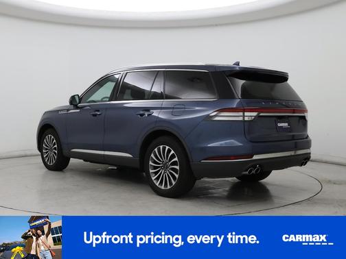 Blue 2020 Lincoln Aviator Reserve