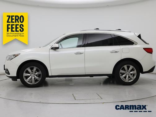 White 2014 Acura MDX Advance
