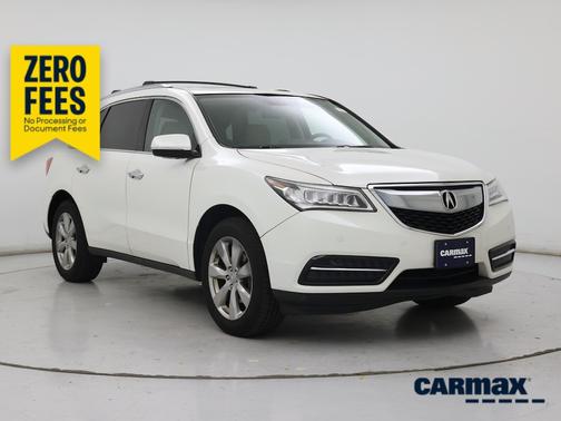White 2014 Acura MDX Advance