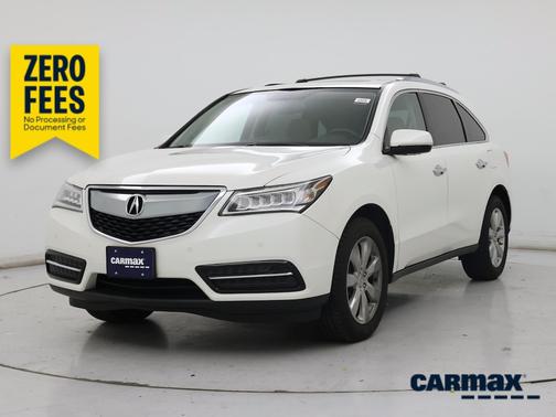 White 2014 Acura MDX Advance