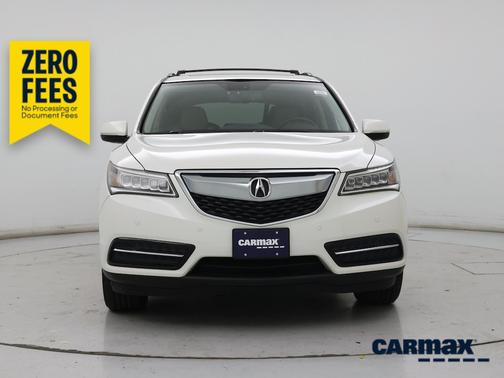 White 2014 Acura MDX Advance