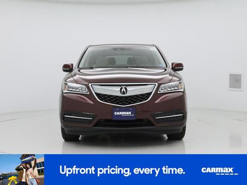 Burgundy 2016 Acura MDX