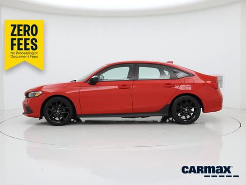 Red 2023 Honda Civic Sport