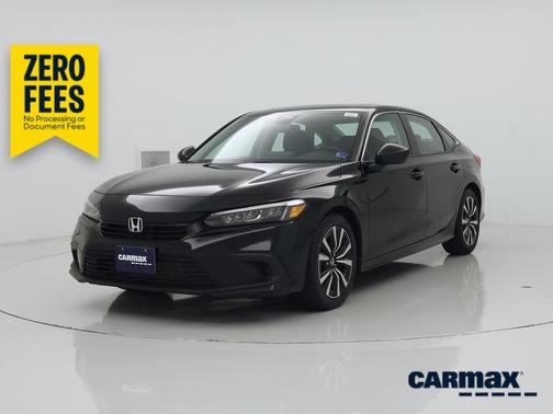 Black 2023 Honda Civic EX