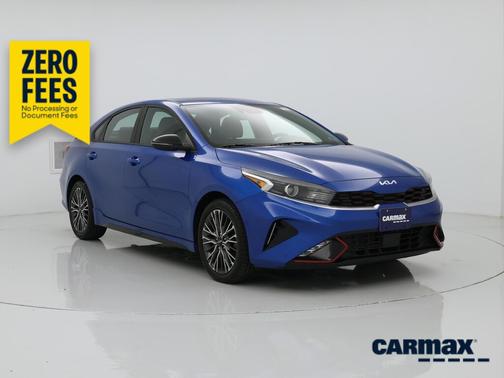 Blue 2023 Kia Forte GT-Line