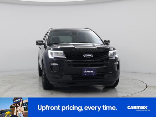 Black 2018 Ford Explorer Sport
