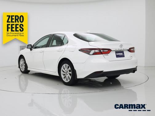 White 2023 Toyota Camry LE