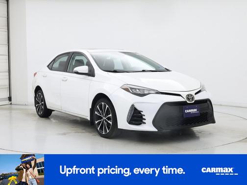 White 2018 Toyota Corolla SE