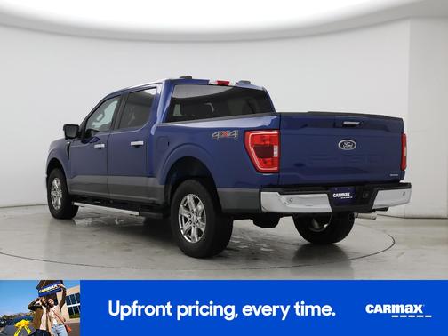Blue 2022 Ford F-150 XLT