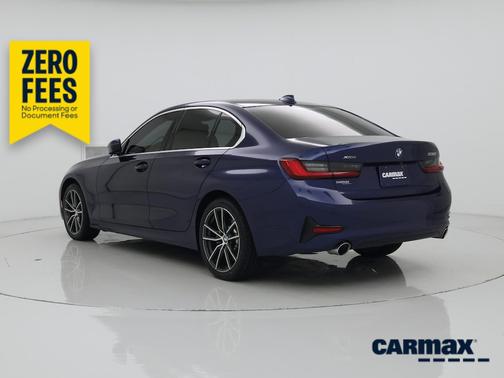 Blue 2019 BMW 330 I