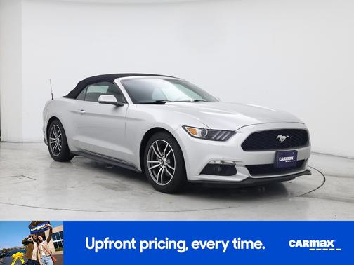 Silver 2017 Ford Mustang Ecoboost Premium