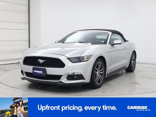 Silver 2017 Ford Mustang Ecoboost Premium