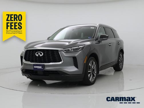 Gray 2023 INFINITI QX60 Luxe