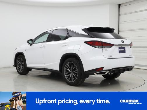 White 2022 Lexus RX 350 F-SPORT Handling