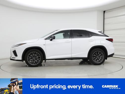 White 2022 Lexus RX 350 F-SPORT Handling