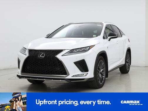 White 2022 Lexus RX 350 F-SPORT Handling